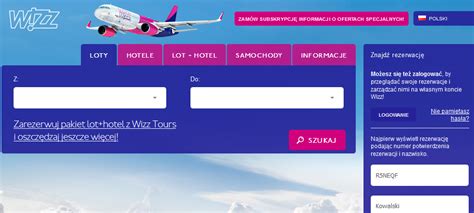 Jak kupić bilet lotniczy i sprawdzić rezerwację w Wizz Air