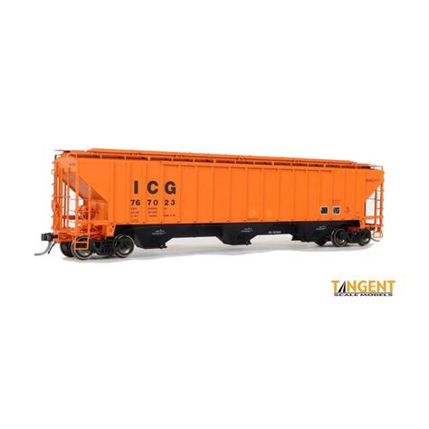 Tangent Ho Ps 2cd 4750 Covered Hopper Illinois Central Gulf Simplified