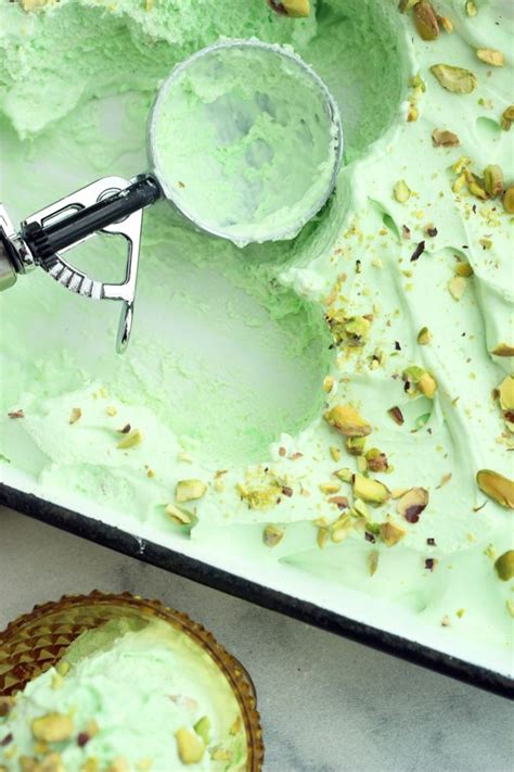 Pistachio Ice Cream Recipe No Churn Timika Matheny