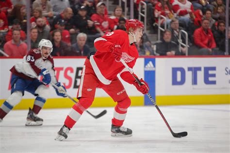 Red Wings Excited Optimistic After Simon Edvinssons NHL Debut The