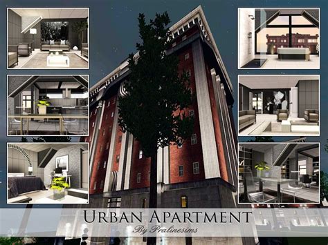 Pralinesims' Urban Apartment | Urban apartment, Sims 4 house building ...