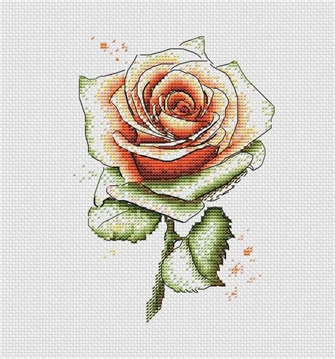 Rose Fragrance Cross Stitch Pattern Code MFY 136 MadeForYouStitch