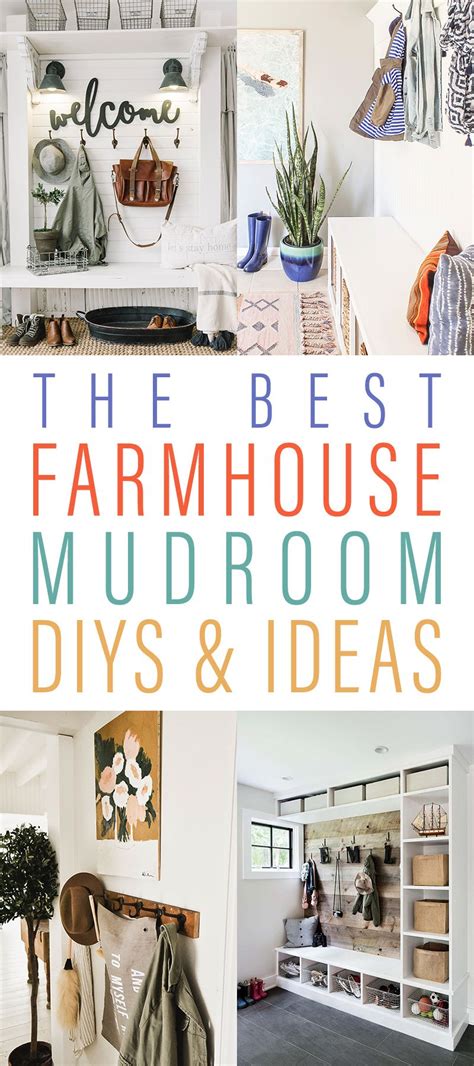 The Best Farmhouse Mudroom Diys Ideas The Cottage Market