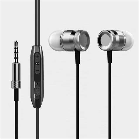 Qijiagu Universal 35mm Wired Earphone In Ear Earphones Scrub Common Headset Handsfree Call With