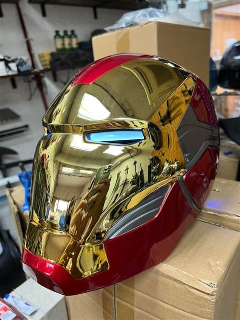 Iron Man Ironman Mark 85 Mk85 Helmet Mask Cosplay Prop - Etsy