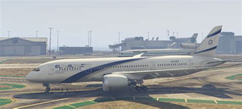 EL AL Boeing 787 - GTA5-Mods.com