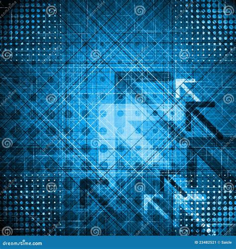 abstract technical illustration stock vector illustration  design