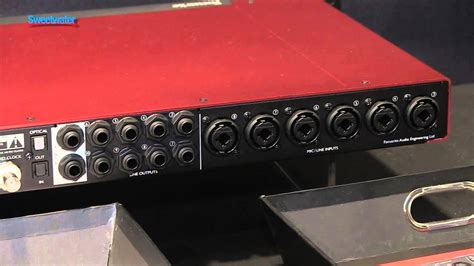 Focusrite Scarlett 18i20 USB Audio Interface Overview - Sweetwater at ...