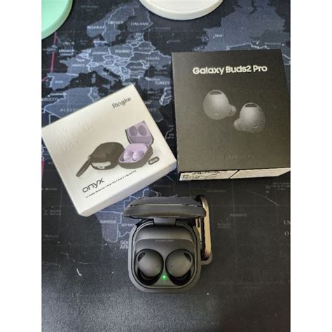 Samsung Galaxy Buds2 Pro สี Graphite Ringke Onyx Case มือสอง มือ2