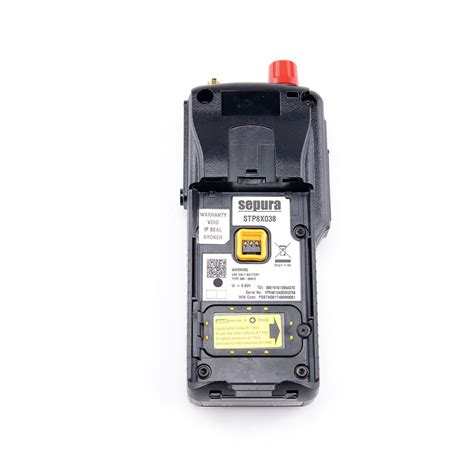 Sepura Hrt Atex Stp8x038 Tetra Zivil Atex Gps Motion 380 430mhz