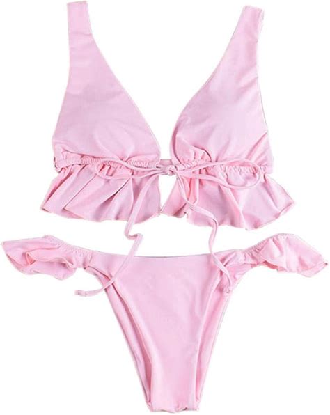 Kostüme Für Erwachsene BH Hemden Für Damen Sexy Triangle Bikini Set