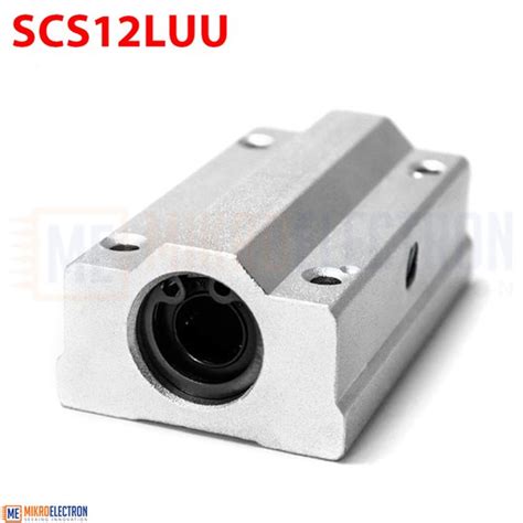 Scs Luu Cnc Linear Bearing Slide Block Mm Aluminum Mikroelectron