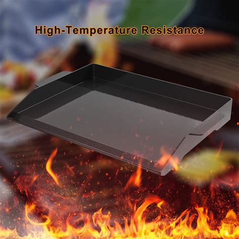 Onlyfire Chef Universal Enamelled Cast Iron Cooking Griddle Nonstick Coating Griddle Flat Top