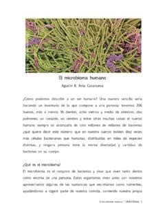 El Microbioma Humano Unam El Microbioma Humano Unam Pdf Pdf Pro