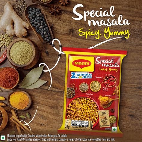 Maggi Special Masala Spicy Instant Noodles Pack Of 12 Price Buy