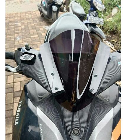 Jual Visor Yamaha Aerox 155 Old Dan New Shopee Indonesia