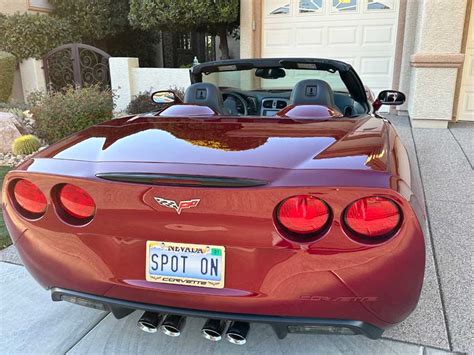 6th Gen Monterey Red 2006 Chevrolet Corvette Convertible [sold] Corvettecarplace