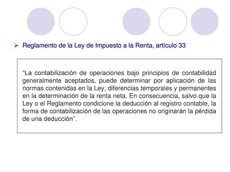 AplicaciÓn Nic 12 Impuesto A La Renta Ppt Descargar