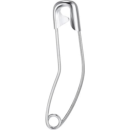 Amazon INee Curved Safety Pins Quilting Basting Pins Nickel