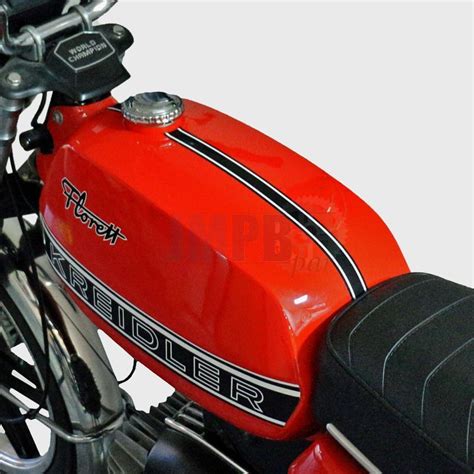 Tank Stickers Kreidler Black White Jmpb Parts