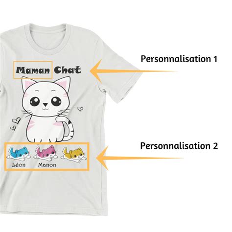 Tee Shirt Personnalisé Famille Chat Chatcripant