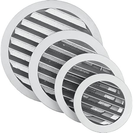 Grille Ventilation Mm Ronde En Fonte D Aluminium Haute Qualit