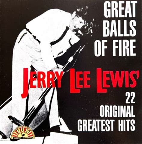 Jerry Lee Lewis Great Balls Of Fire Cd Hits Nm Nm Ebay