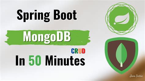 Spring Boot Build A CRUD REST API With MongoDB Atlas JavaTechie