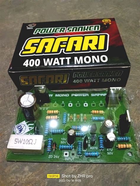 Kit Safari Power Sanken 400w Mono Vacco Lazada Indonesia