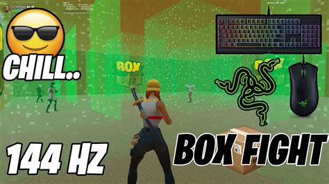 144hz Relax Chill Fortnite ASMR Box Fight Gameplay Razer