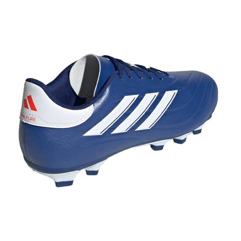 adidas Copa Pure II .4 Firm Ground Shoes (Blue) - Soccer Shop USA