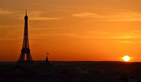 Les plus beaux couchers de soleil à Paris