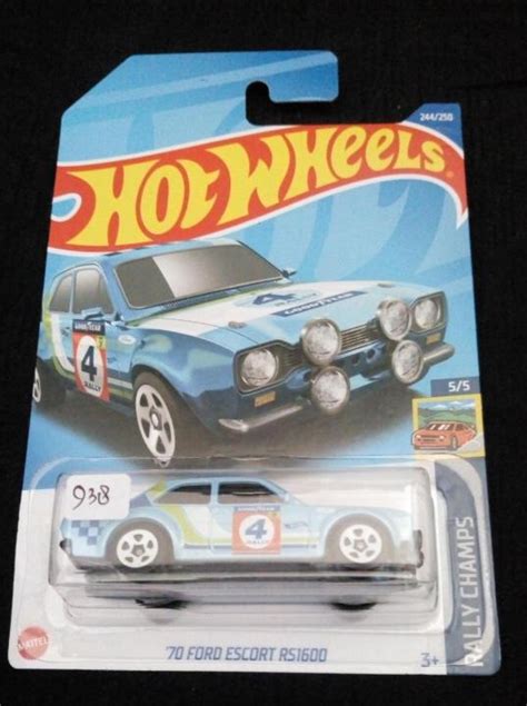 Hot Wheels 70 Ford Escort Rs1600 Rally Champs Blue Lazada Indonesia