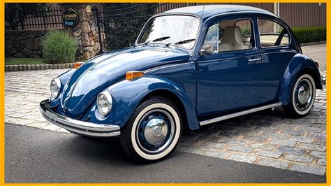 Classic 1970 Cobalt Blue Vw Beetle For Sale Driving Video Youtube