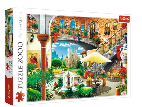 Trefl Vista Of Barcelona Piece Jigsaw Puzzle