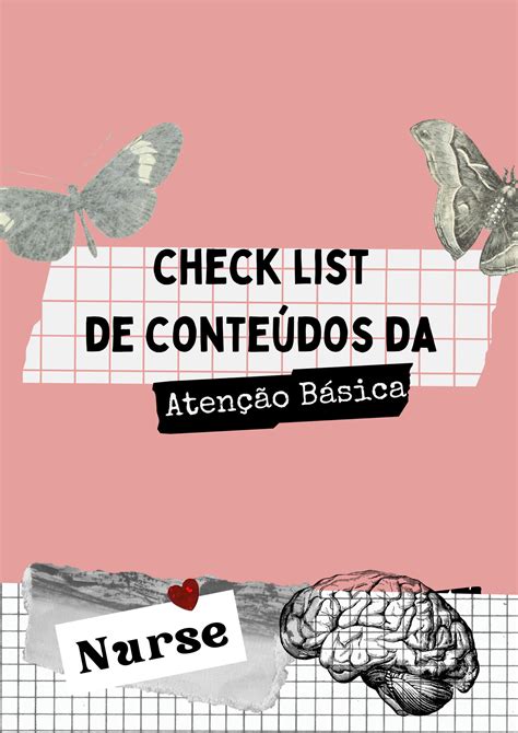 Solution Check List De Conteu Dos Da Studypool