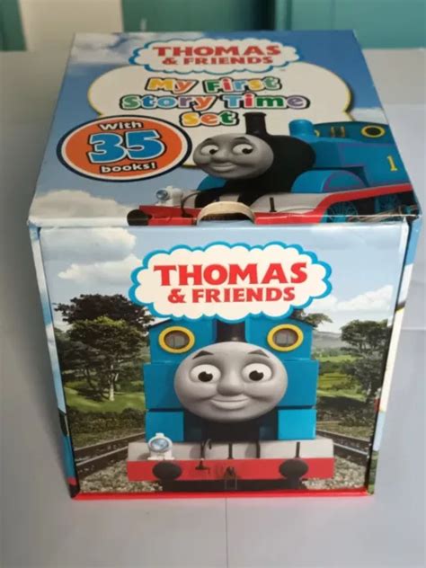 Thomas The Tank Engine And Friends Books X 35 My First Story Time Box Set Vgc £14 99 Picclick Uk