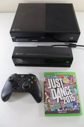 Xbox One Gb C Controle Kinect E Just Dance E Cabos Escorrega