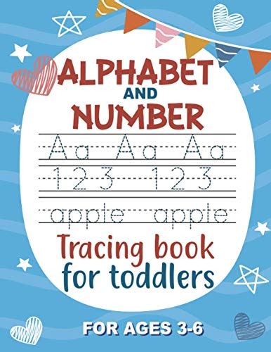 Alphabet And Number Tracing Book For Toddlers Ages 3-6: This is My ...