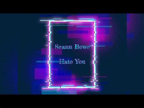 Seann Bowe Hate You Hour Loop Youtube