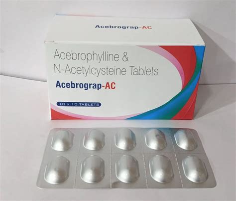 Acebrophylline Mg N Acetylcysteine Mg At Rs Box