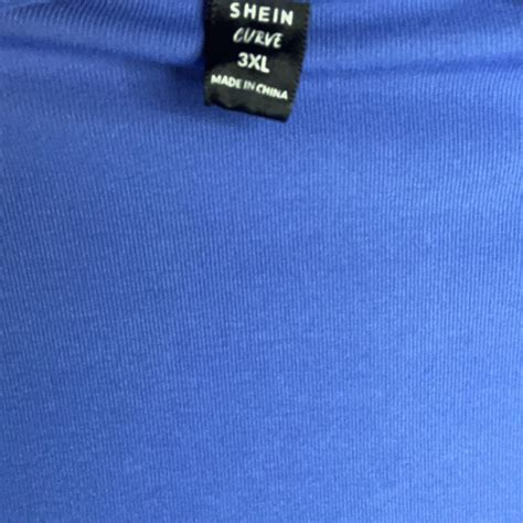 Blue Shein Long Sleeve Super Cute And Flattering Depop