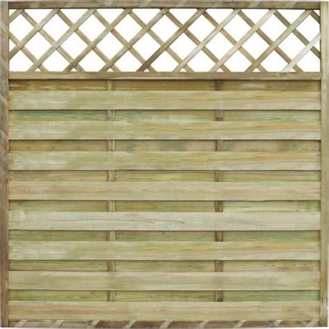 VidaXL Panneau de clôture de jardin avec treillis Bois 180x180 cm