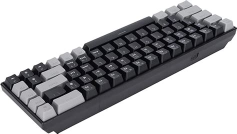 Mekanik klavye oyun klavyesi RGB 68 tuş ergonomik kablolu oyun