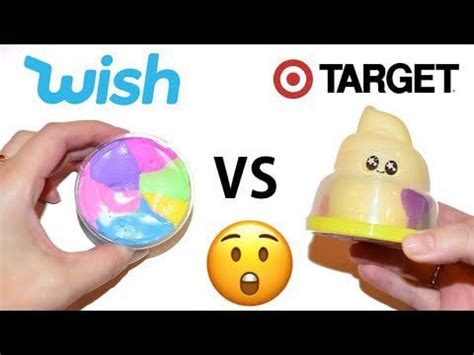 Wish Slime Vs Target Slime Review! Which is worth it? : Slime