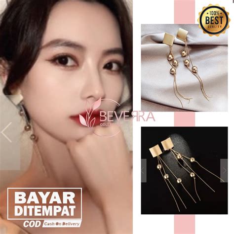 Jual TERLARIZZZ ANTING KOREA WANITAANTING TITANIUM ANTI KARATANTING