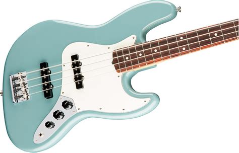 Fender American Pro Jazz Bass Sonic Gray Rw Etui Basse Electrique