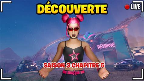 LIVE FORTNITE SHORT FR DÉCOUVERTE DE LA SAISON 3 CHAPITRE 5 SUR