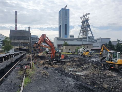 Kolumny Betonowe Na Kopalni KWK Piast Ziemowit