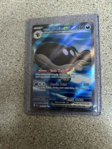 Pokemon TCG Paldean Clodsire Ex 244 193 Paldea Evolved Ultra Rare Full